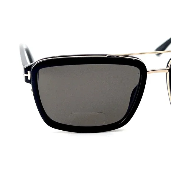 NEW!!! TOM FORD Anders Sunglasses TF780 01D Polarized Authentic - Picture 4 of 11